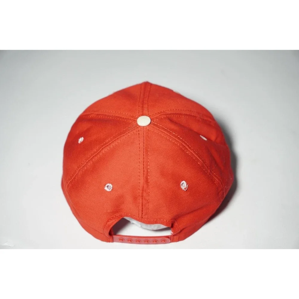 Vintage Morocco Coca Cola SnapBack Adjustable Hat Cap Red Made‎ In USA